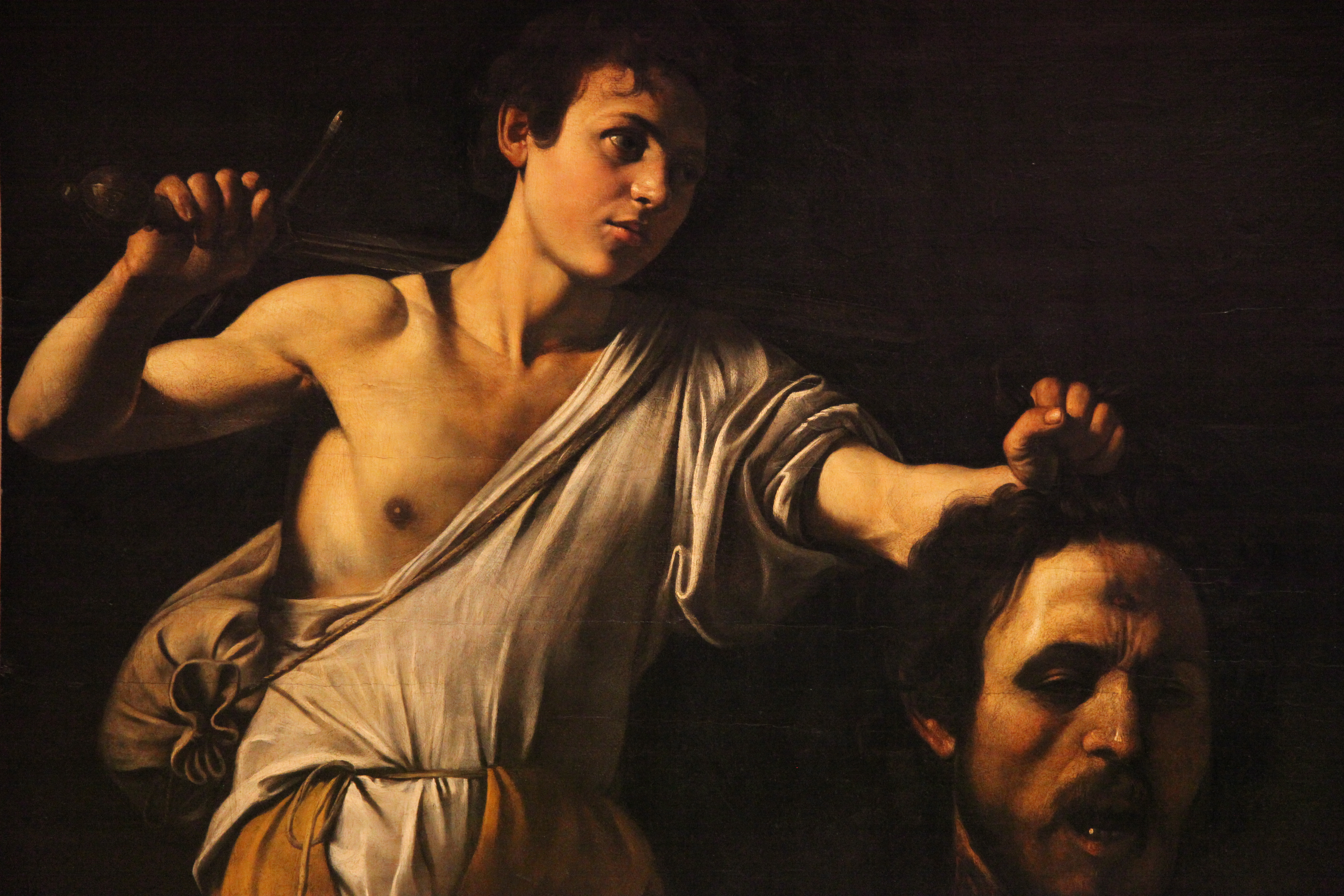 Caravaggio - David avec la tête de Goliath